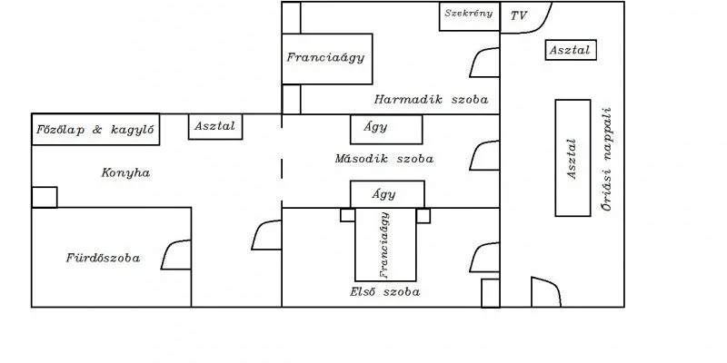 Páfrány apartman földszint — Páfrány vendégház, Sovata, Mureș