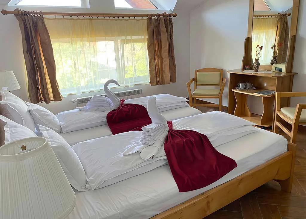 Cameră dublă twin la grădină fără balcon — Wels, Băltenii de Sus, Tulcea