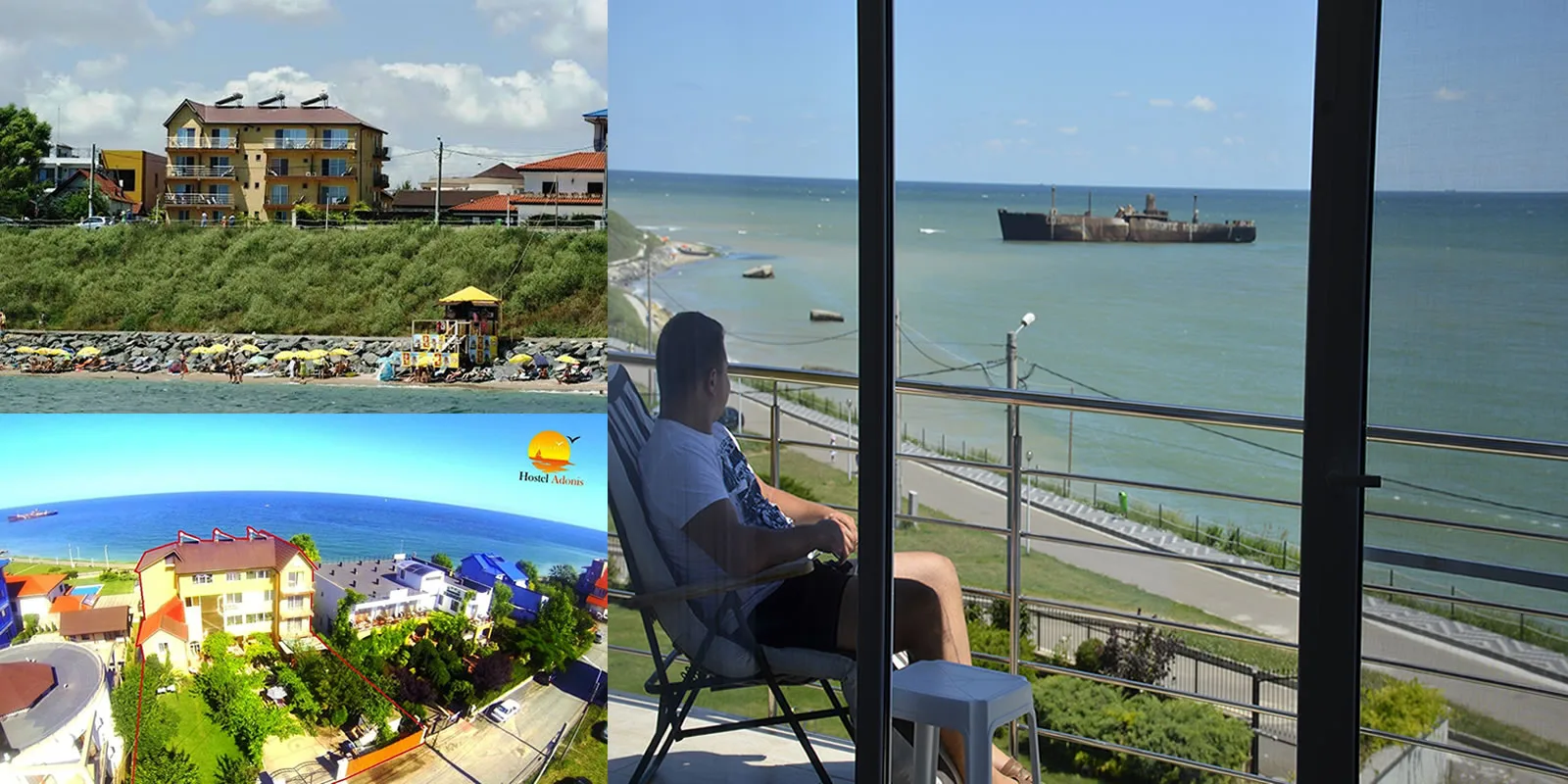 Vedere la mare Costinesti