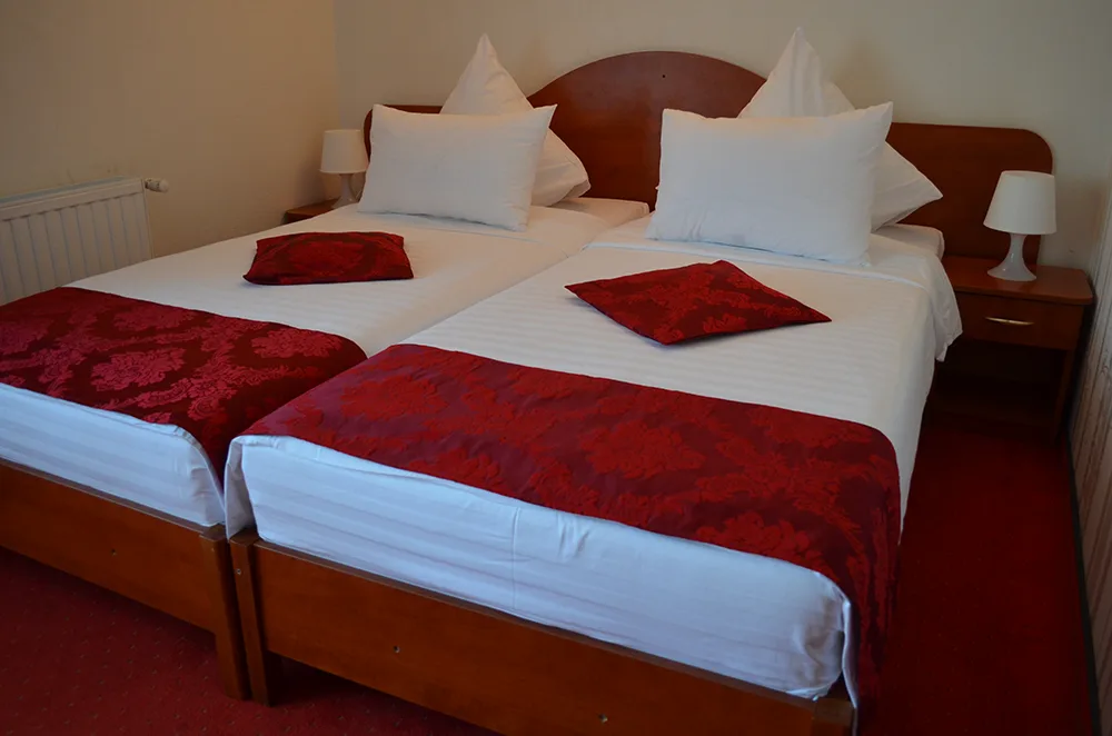 Camera matrimonială — Hotel Rusu, Petroșani, Hunedoara
