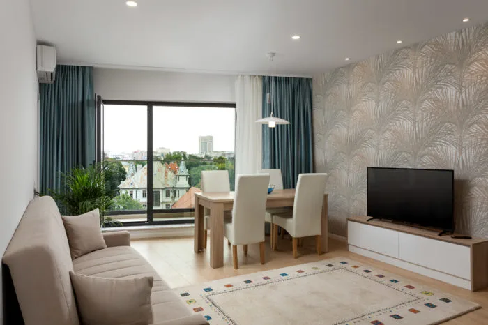 Lifestyle Twin Two-Bedroom Apartment with Balcony — Athina Suites Hotel, București Sectorul 2, București