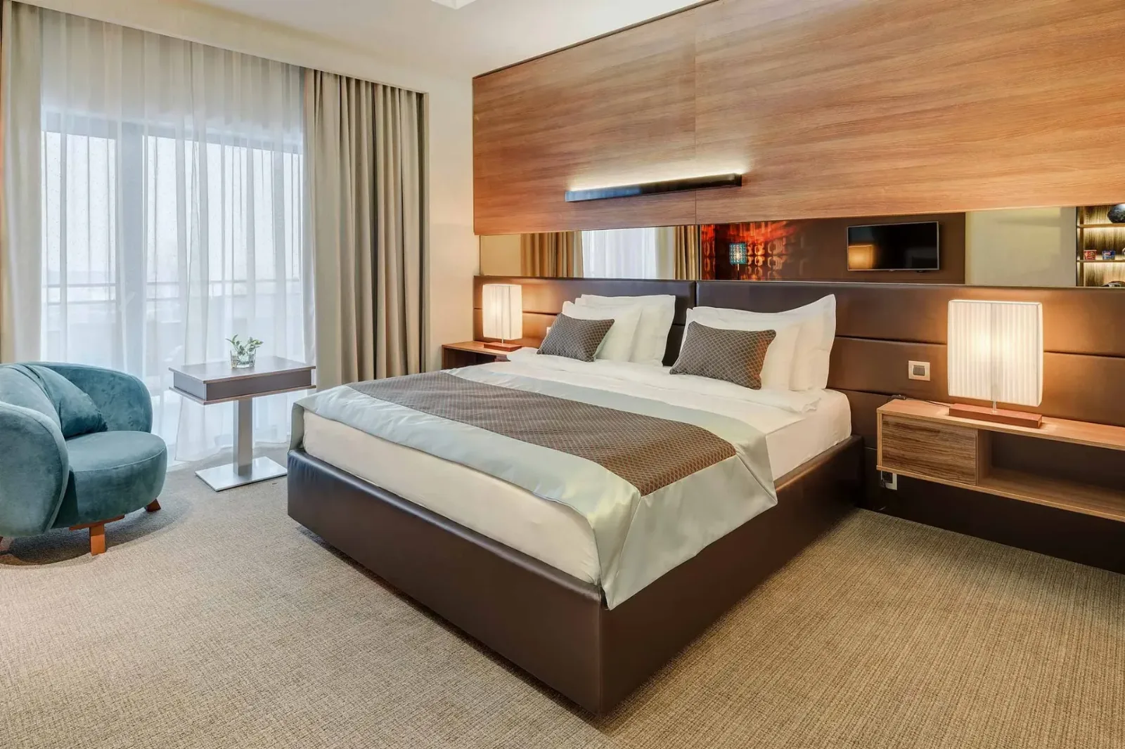 Executive King Room — Sky Blue, Păulești, Prahova