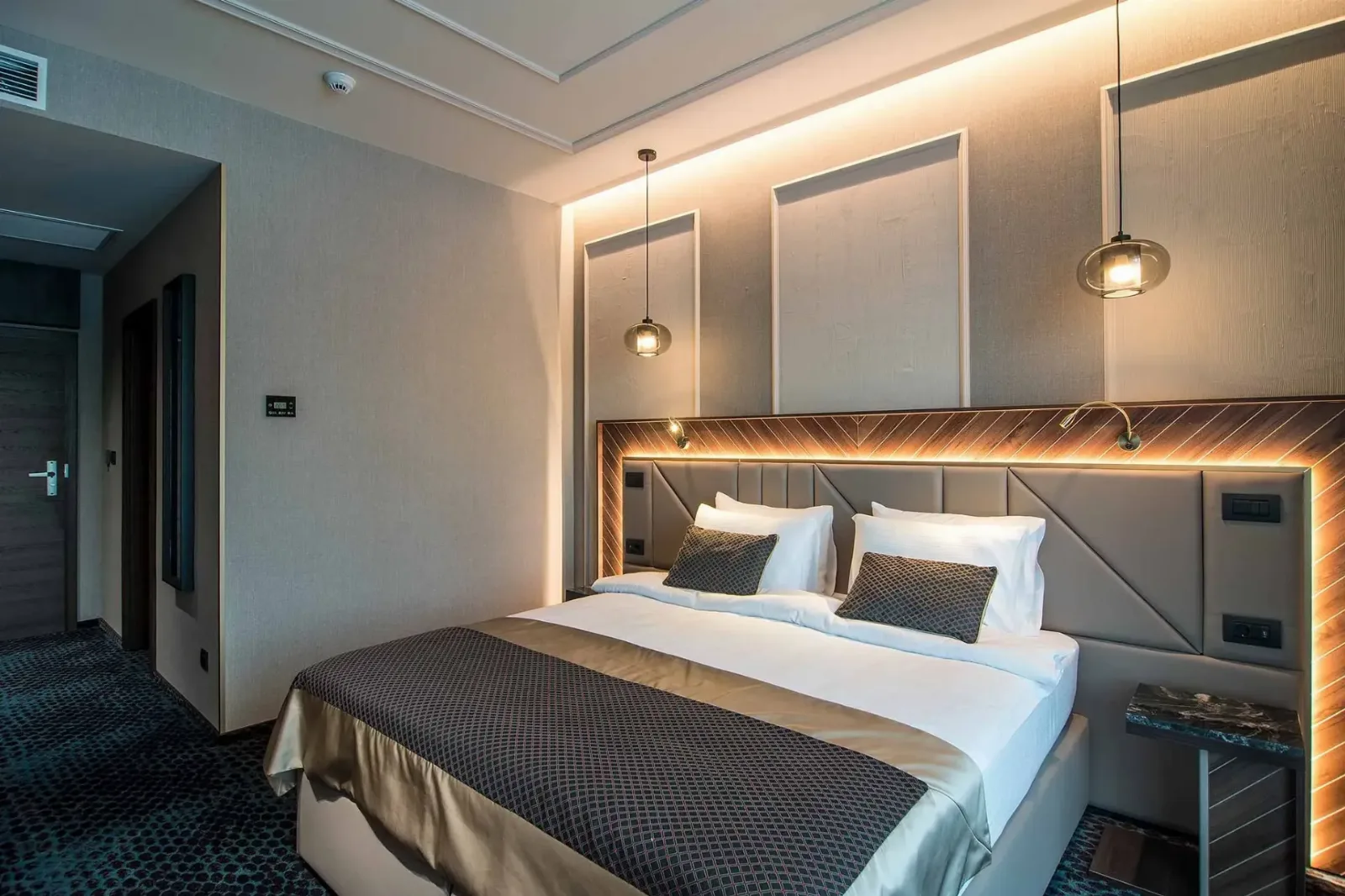 Deluxe King Room — Sky Blue, Păulești, Prahova