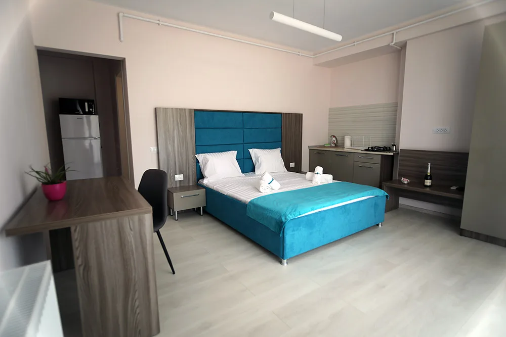 Garsonieră de 2 persoane cu chicinetă — Sammos Resort, Mamaia Nord, Constanța