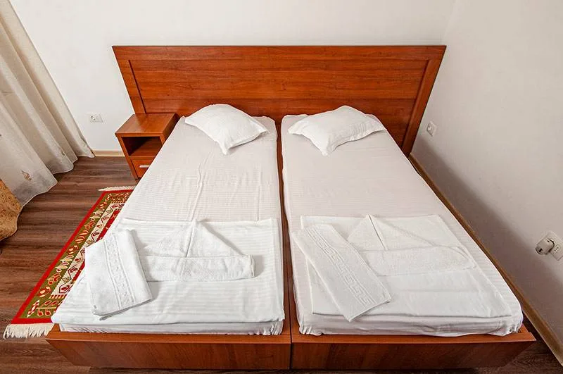 Camera twin cu terasă și cu vedere la Dunăre — Paradis Hotel - Delta Dunarii, Crișan, Tulcea
