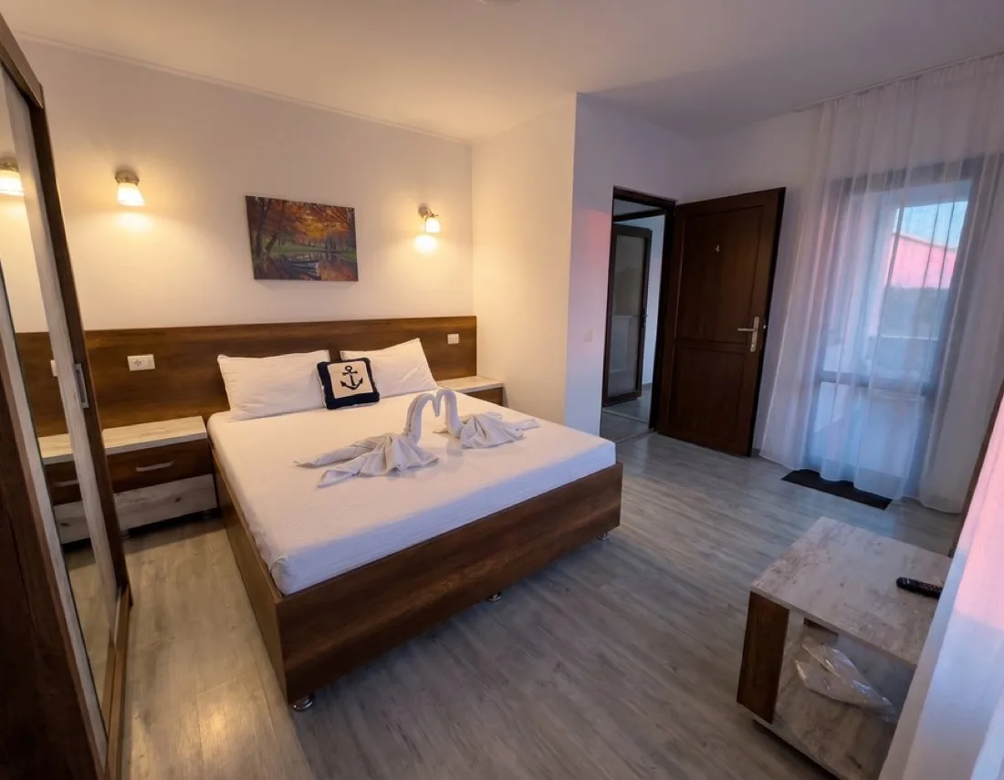 Camera matrimonială 2 — Casa Lebăda, Jurilovca, Tulcea