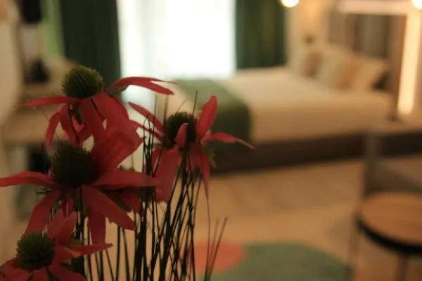 Camera Superioara cu Pat Matrimonial si Canapea Extensibil – Vedere Mare — Poem, Eforie Nord, Constanța