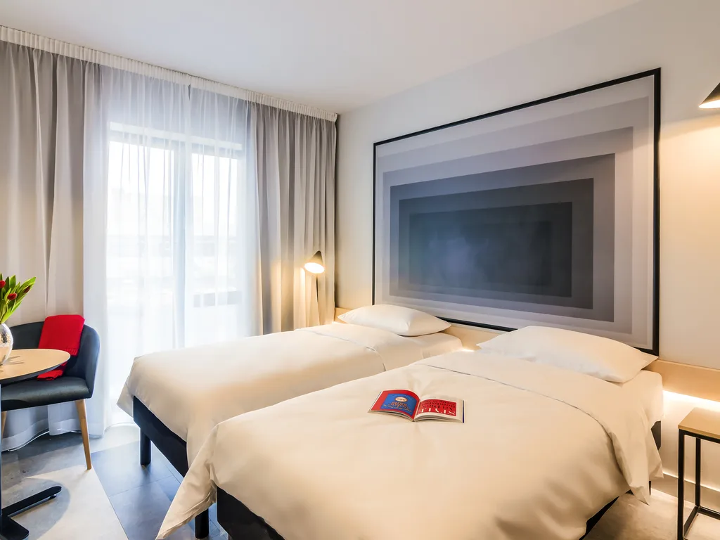 2 Sg beds STD with a view — Ibis Timișoara City Center, Timișoara, Timiș