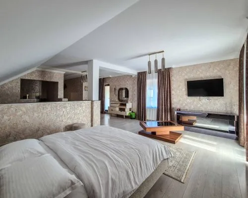 Camera King superioară — Perla Luxury Resort, Dragosloveni, Vrancea