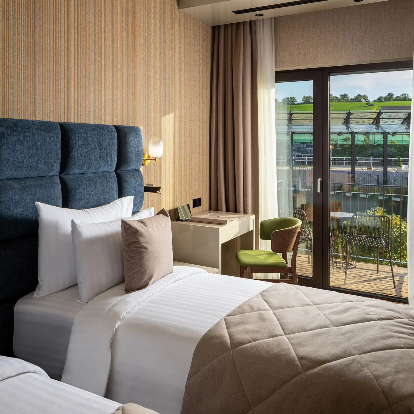 Superior Twin Room with Balcony — ISSA Resort, Băile Turda, Cluj