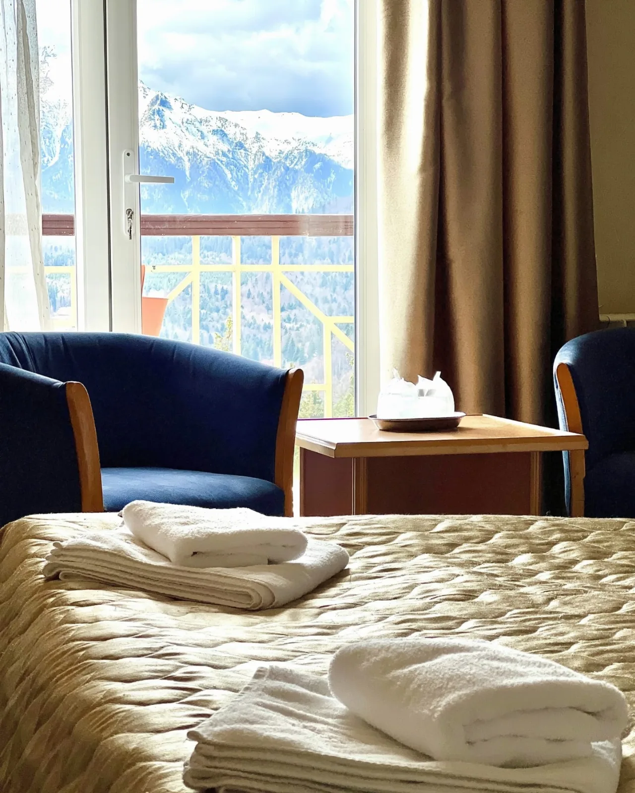 Camera Dublă Matrimonială — Hotel Belvedere, Predeal, Brașov