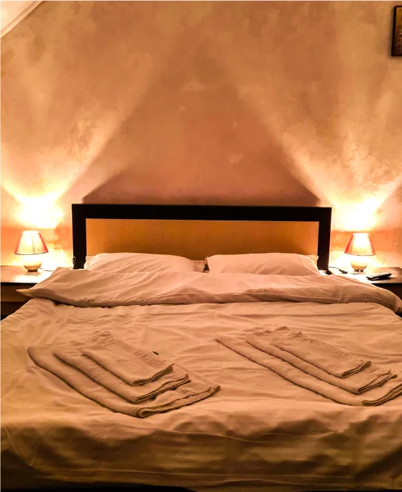 camera matrimonială — Pension Villa Maria, Negrești, Neamț