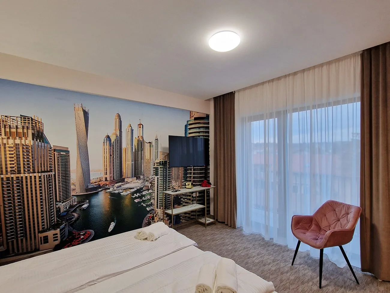 Cameră King Deluxe cu terasă sau balcon — Art's Luxury Boutique Hotel, Oradea, Bihor