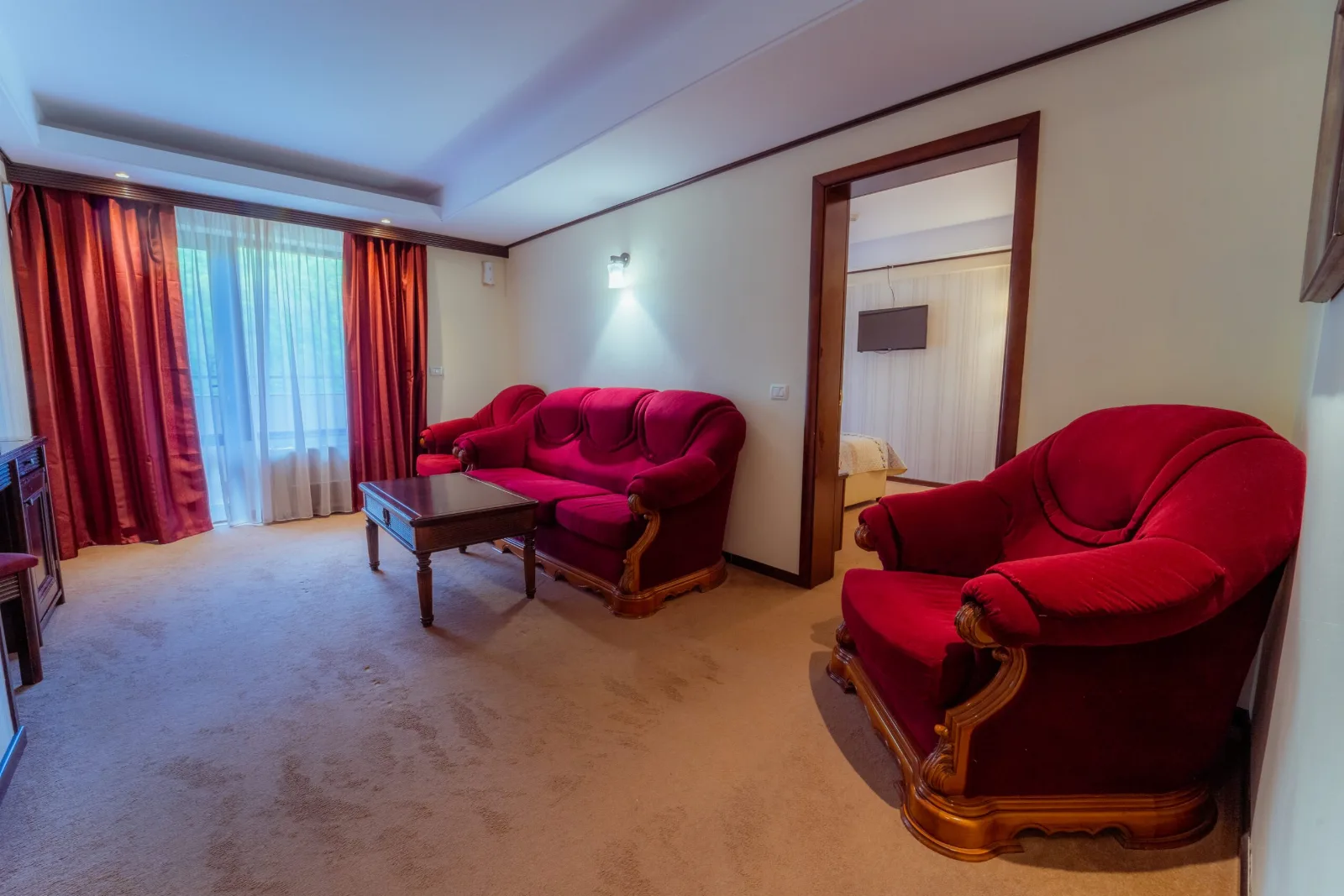 Apartament — Hotel Perla, Slănic-Moldova, Bacău
