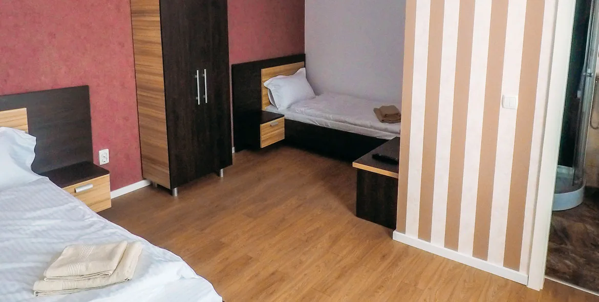 Cameră twin — Casa Mîndru, Măgheruș, Harghita