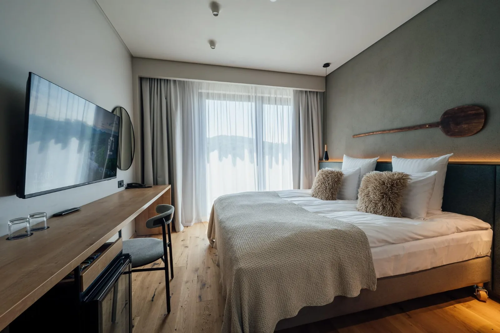 Cameră Deluxe – Vedere Panoramică — Complex Hotelier Balvanyos Resort, Turia, Covasna