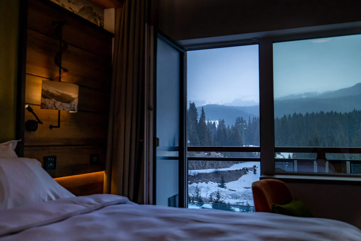 Camera dublă deluxe cu vedere panoramică — Belmont Hotel and Spa, Moroeni, Dâmbovița