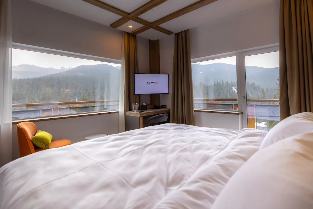 Camere King cu vedere panoramică — Belmont Hotel and Spa, Moroeni, Dâmbovița