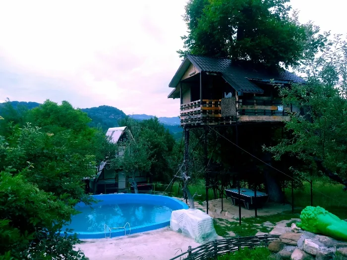 Casuta din copac — Pensiunea Leul Verde, Bărbulețu, Dâmbovița