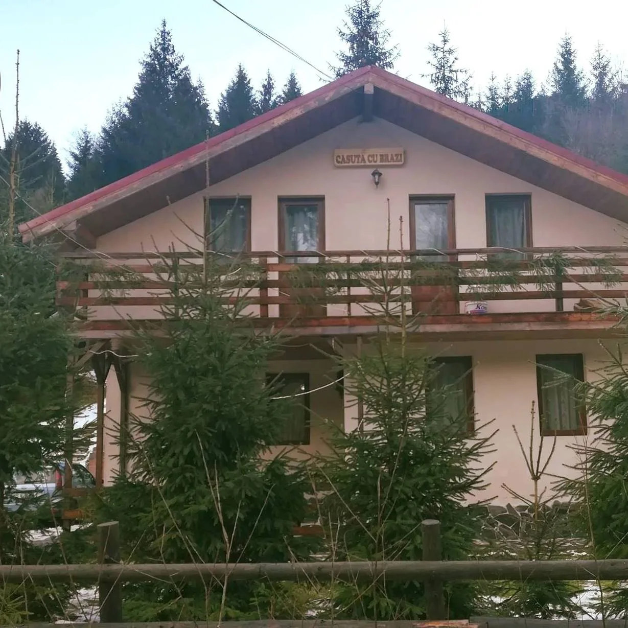 Casuta cu Brazi